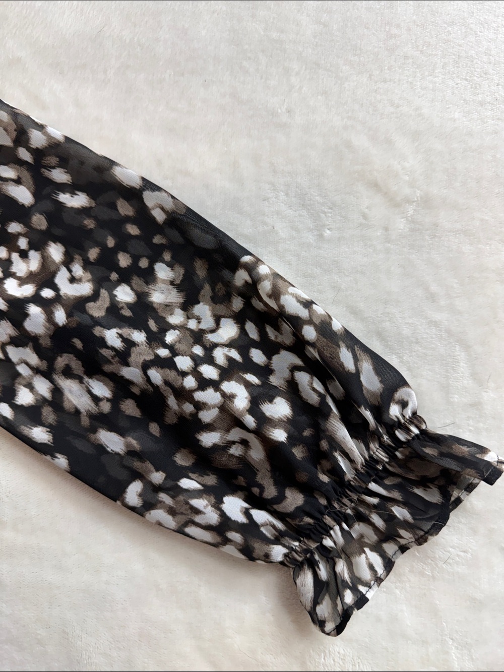 NWT Nine West Belted Mock Neck Animal Print Mini Dress Medium - Picture 8 of 15